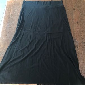Black Maxi Skirt